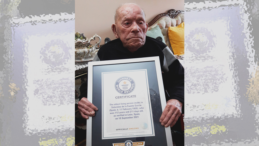 Saturnino de la Fuente García confirmado como o homem mais velho do mundo a viver, aos 112 anos