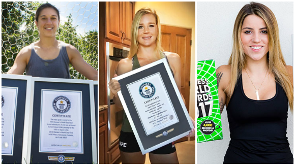 Female sports collage header