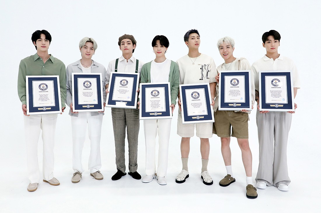 BTS holding certificates