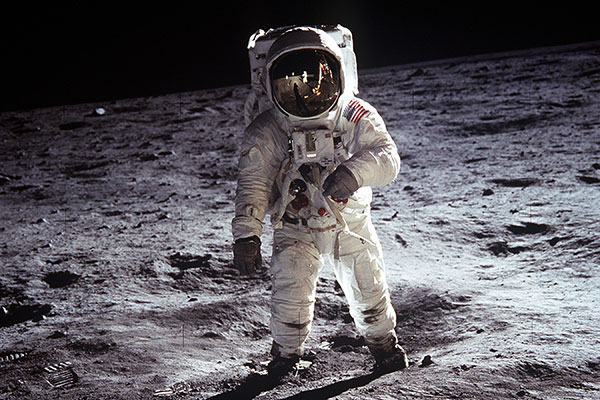 first man on the moon