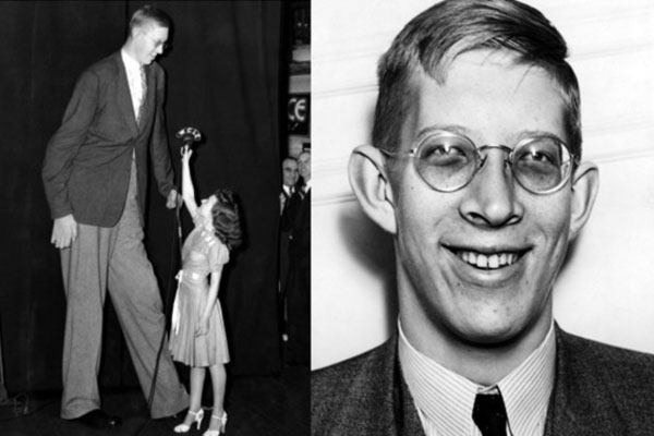 collage of robert wadlow